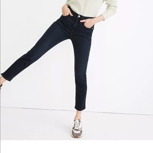 petite stovepipe jeans in macintosh wash: tencel™ denim edition size 33 petite